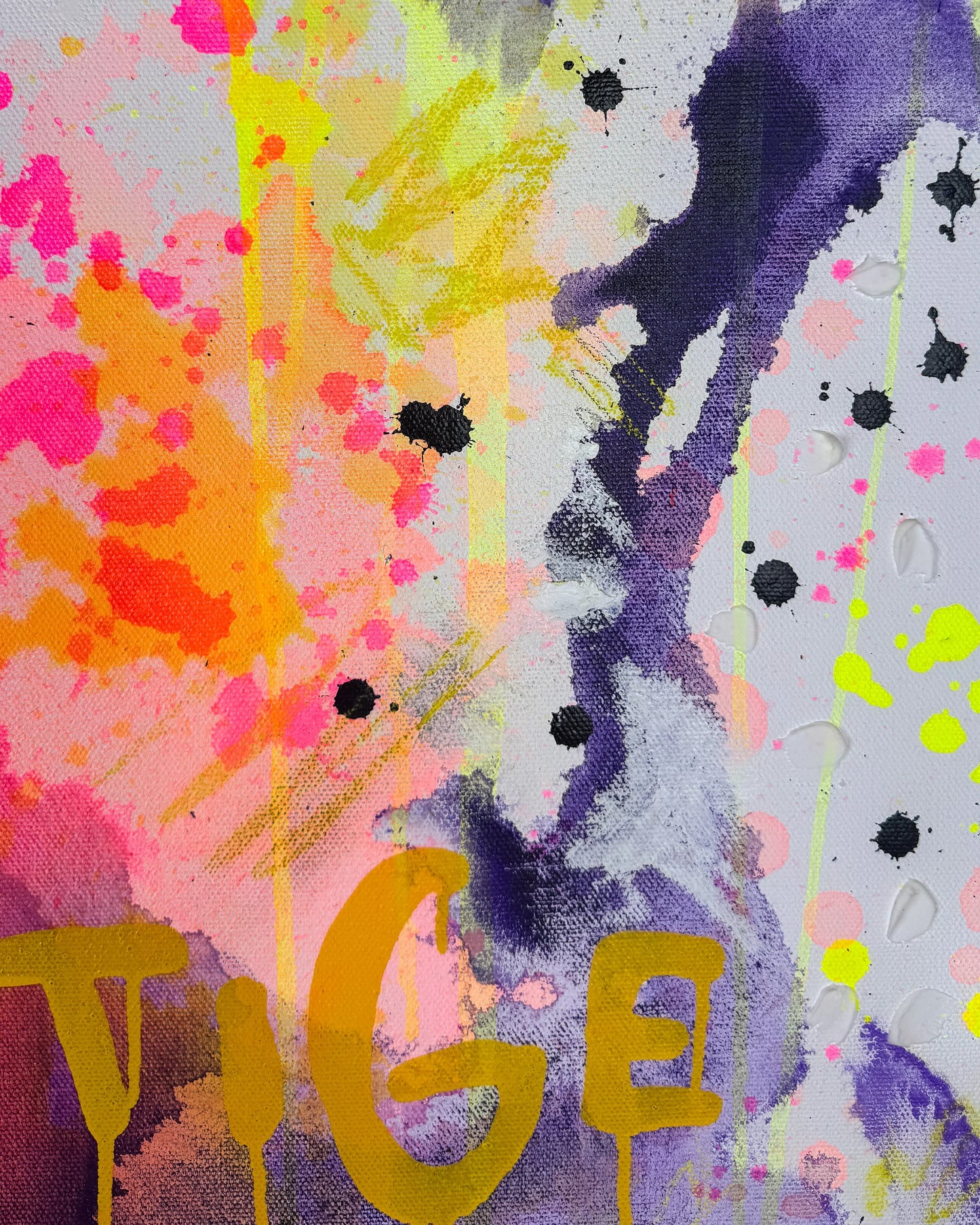 Die Antwort ┃ Canvas ┃ ORIGINAL ARTWORT