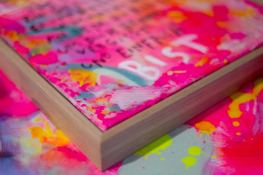 ZufriedenheitHoch2┃ Canvas ┃ORIGINAL ARTWORK