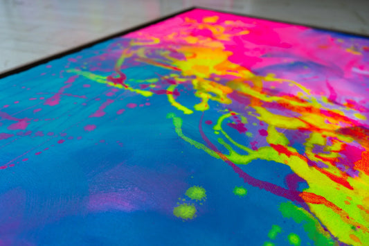 Die liegende 8 ┃ Canvas ┃ ORIGINAL ARTWORT