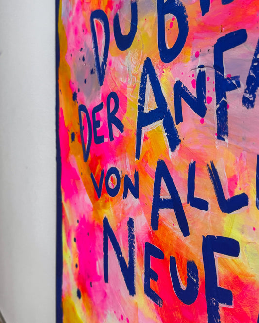 Neuanfang ┃ Canvas ┃ ORIGINAL ARTWORT