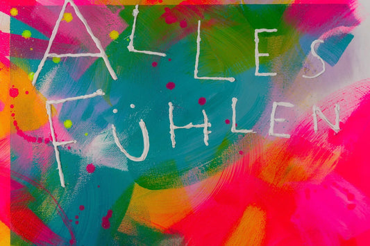 AllesFühlen┃ Canvas ┃ORIGINAL ARTWORK - Natalie Irber