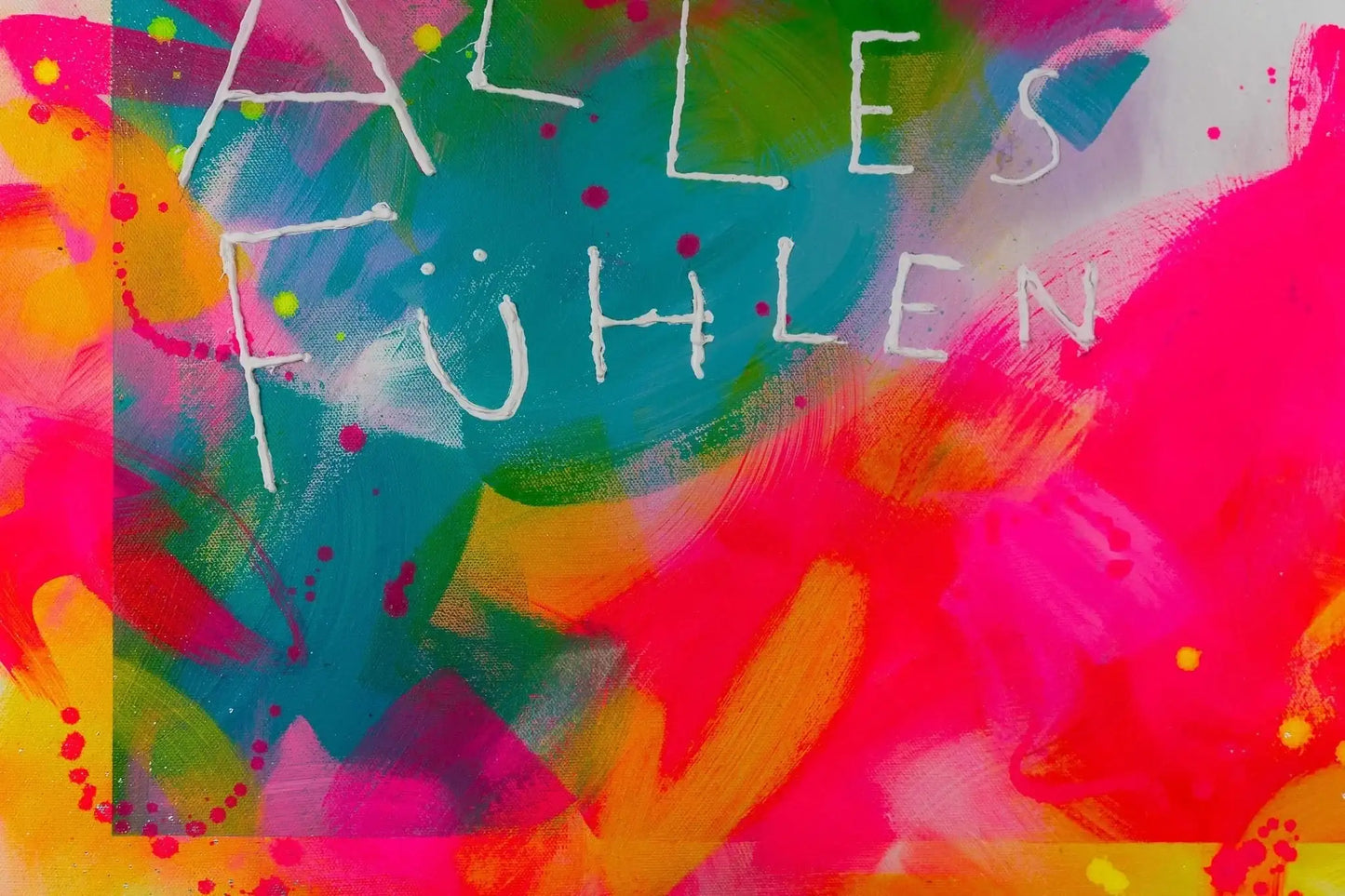 AllesFühlen┃ Canvas ┃ORIGINAL ARTWORK - Natalie Irber