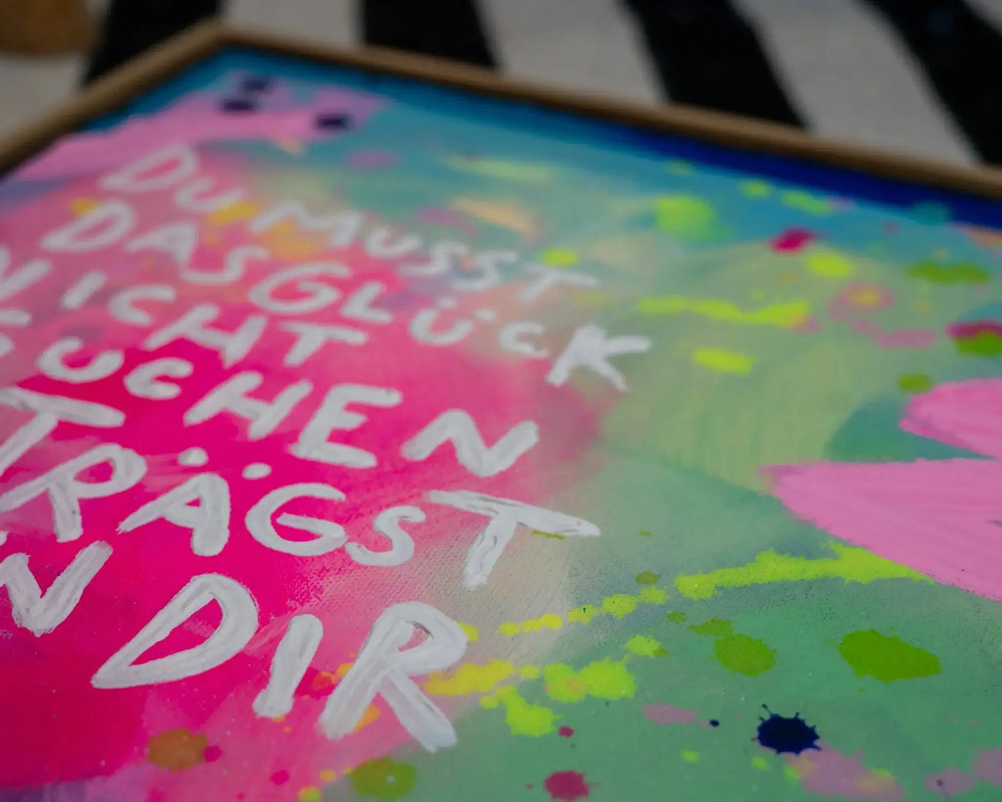 DasGlück┃ Canvas ┃ORIGINAL ARTWORK - Natalie Irber