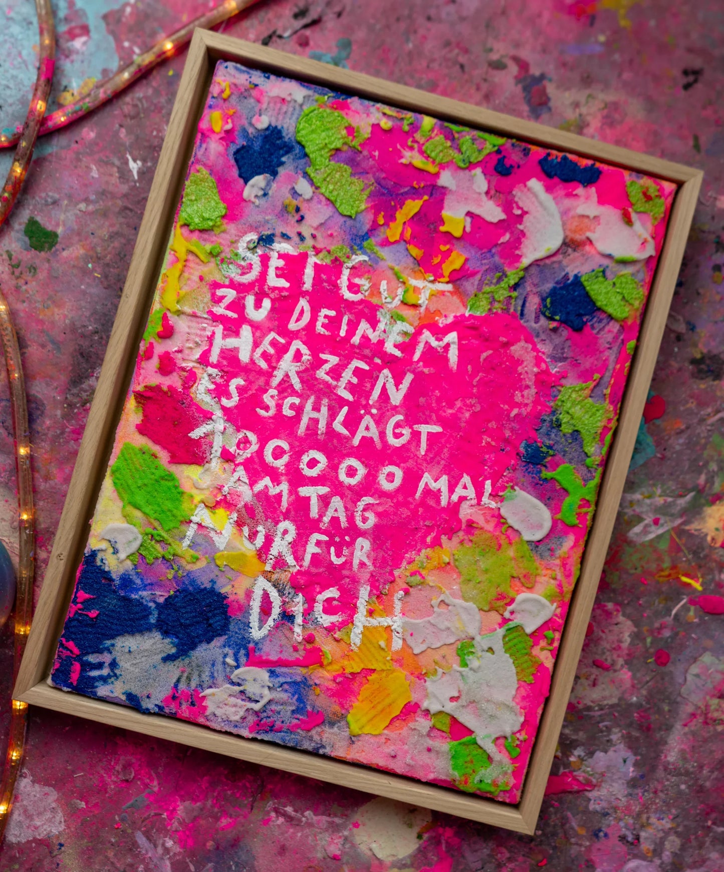 DASHerz ┃ Canvas ┃ORIGINAL ARTWORK - Natalie Irber