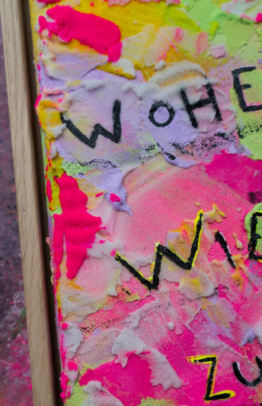 Der erste Versuch┃ Canvas ┃ORIGINAL ARTWORK - Natalie Irber