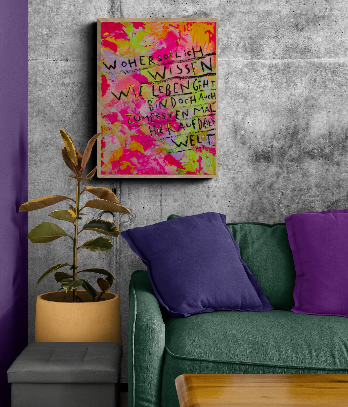 Der erste Versuch┃ Canvas ┃ORIGINAL ARTWORK - Natalie Irber
