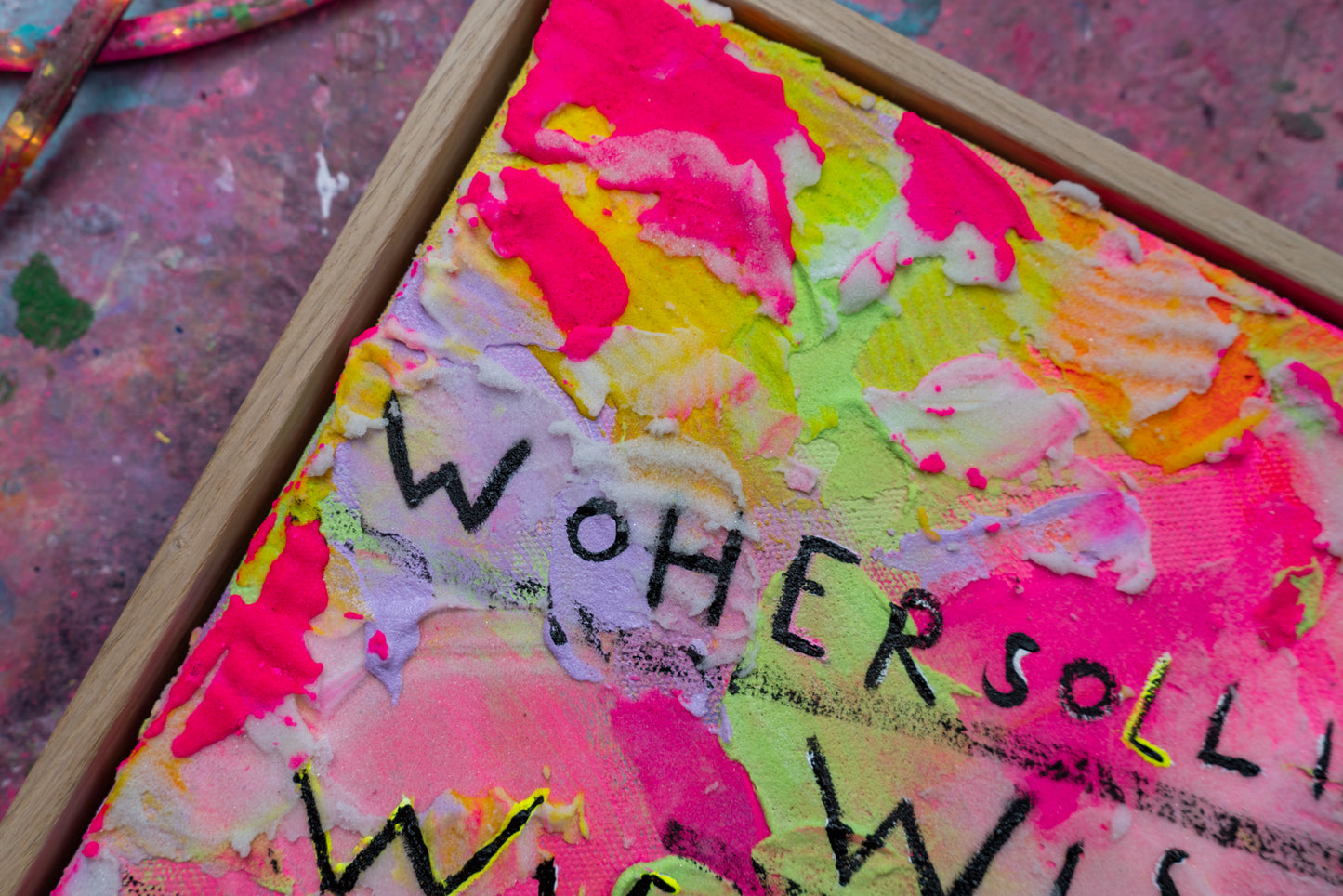 Der erste Versuch┃ Canvas ┃ORIGINAL ARTWORK - Natalie Irber