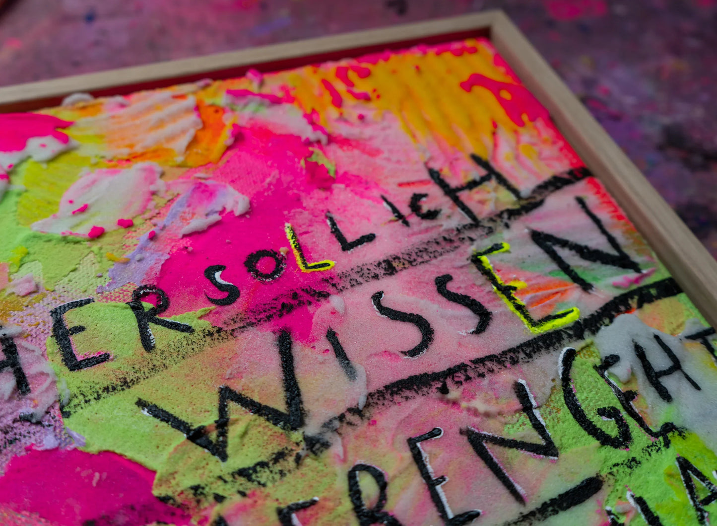 Der erste Versuch┃ Canvas ┃ORIGINAL ARTWORK - Natalie Irber