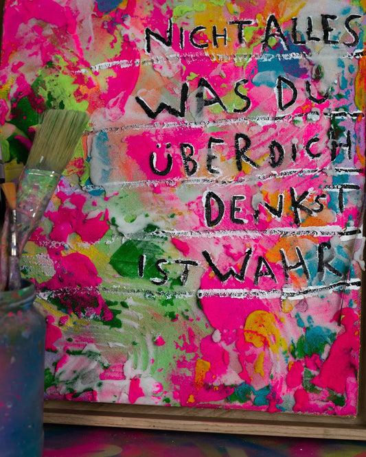 Gedankenblase ┃ Canvas ┃ORIGINAL ARTWORK - Natalie Irber