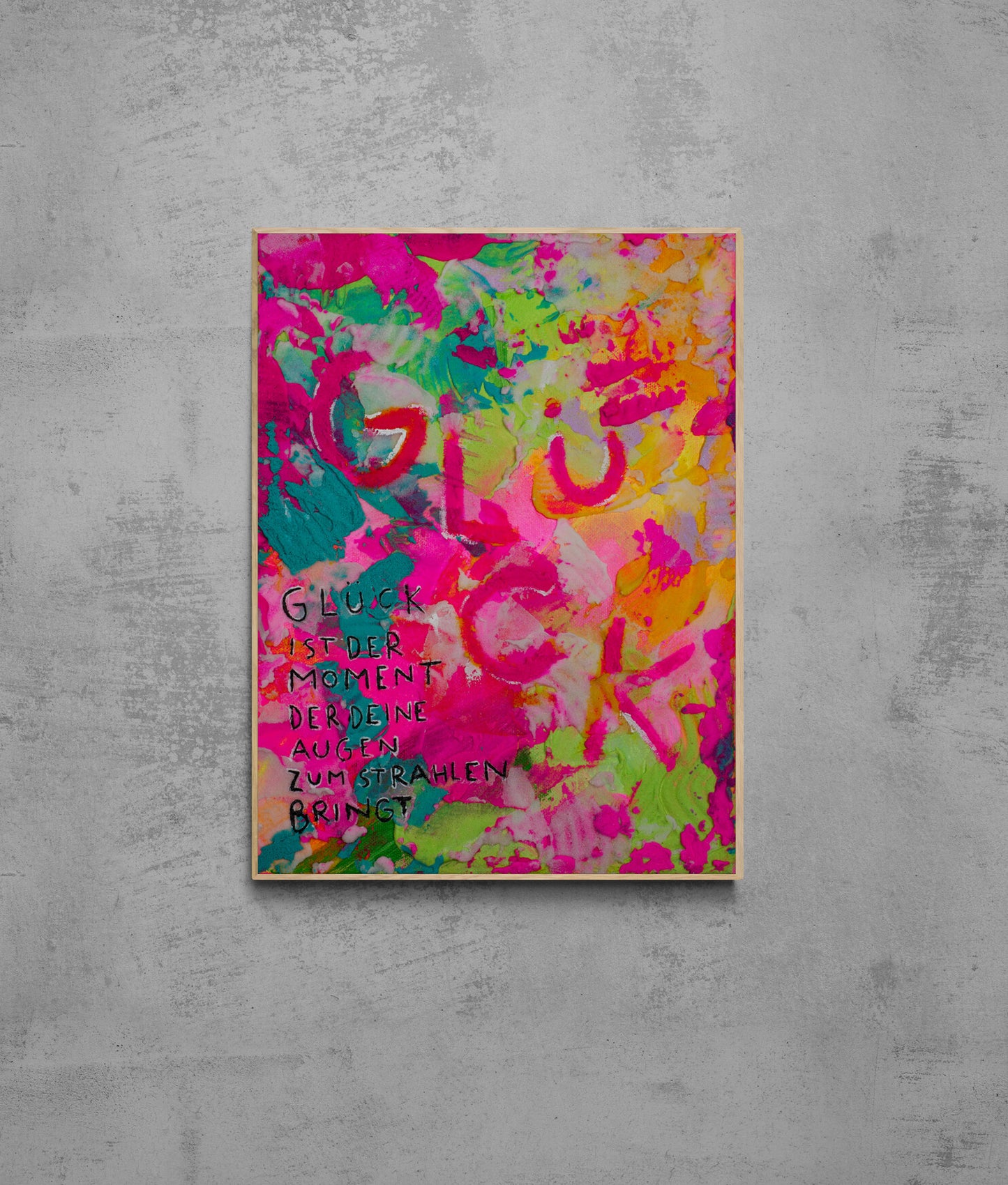 Glück ┃ Canvas ┃ORIGINAL ARTWORK - Natalie Irber