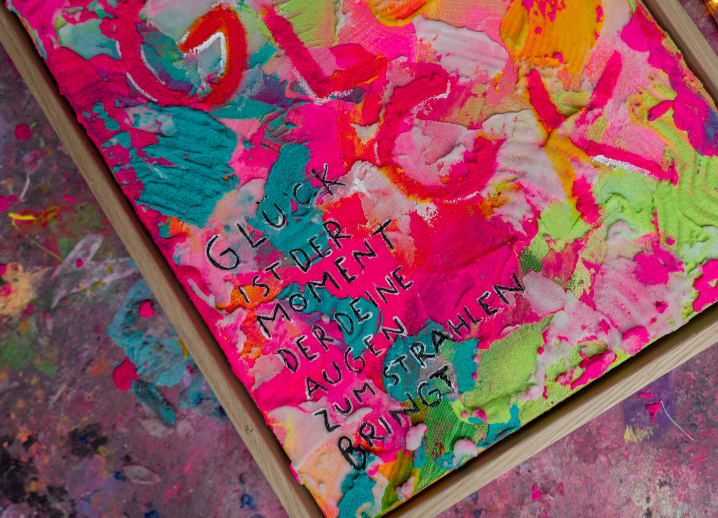 Glück ┃ Canvas ┃ORIGINAL ARTWORK - Natalie Irber