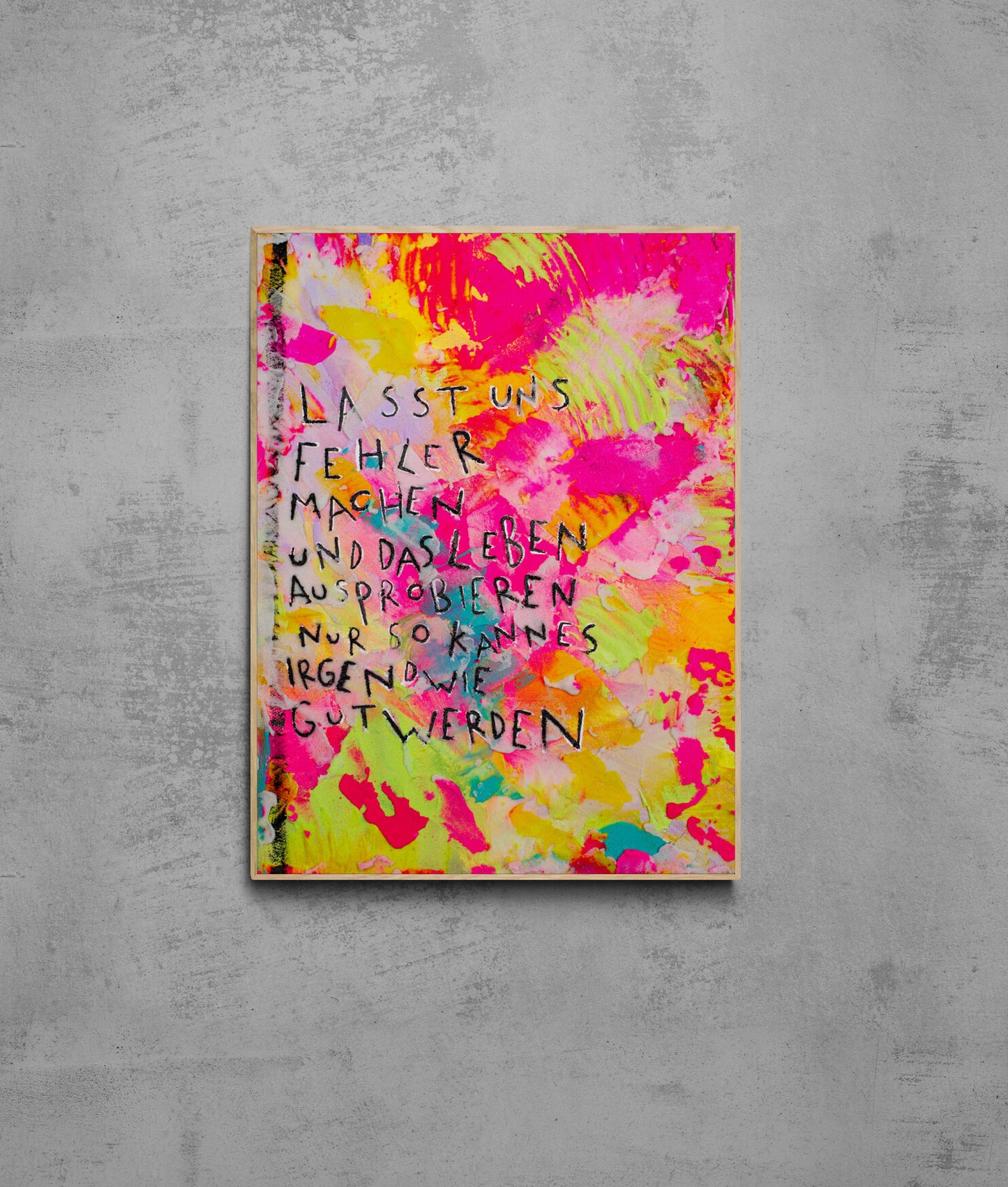 Lernhelfer ┃ Canvas ┃ORIGINAL ARTWORK - Natalie Irber