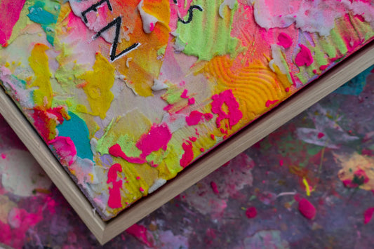 Lernhelfer ┃ Canvas ┃ORIGINAL ARTWORK - Natalie Irber