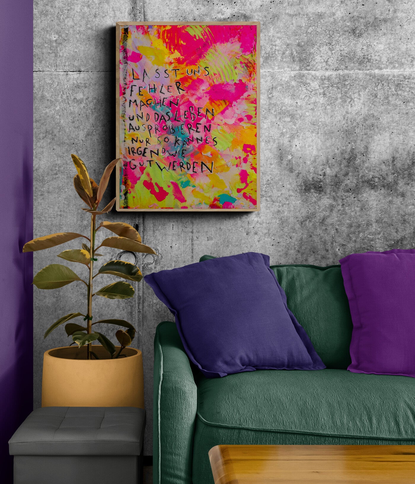 Lernhelfer ┃ Canvas ┃ORIGINAL ARTWORK - Natalie Irber