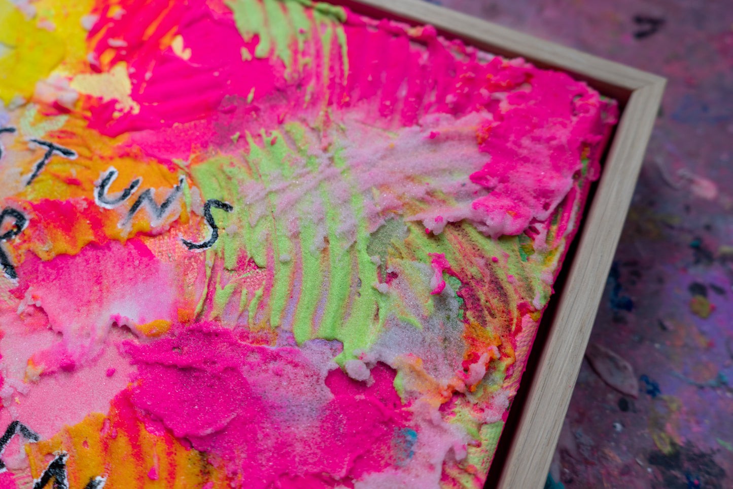 Lernhelfer ┃ Canvas ┃ORIGINAL ARTWORK - Natalie Irber