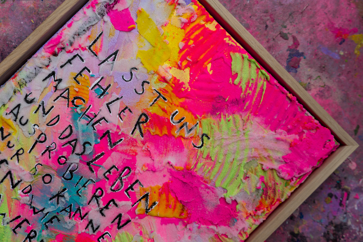 Lernhelfer ┃ Canvas ┃ORIGINAL ARTWORK - Natalie Irber