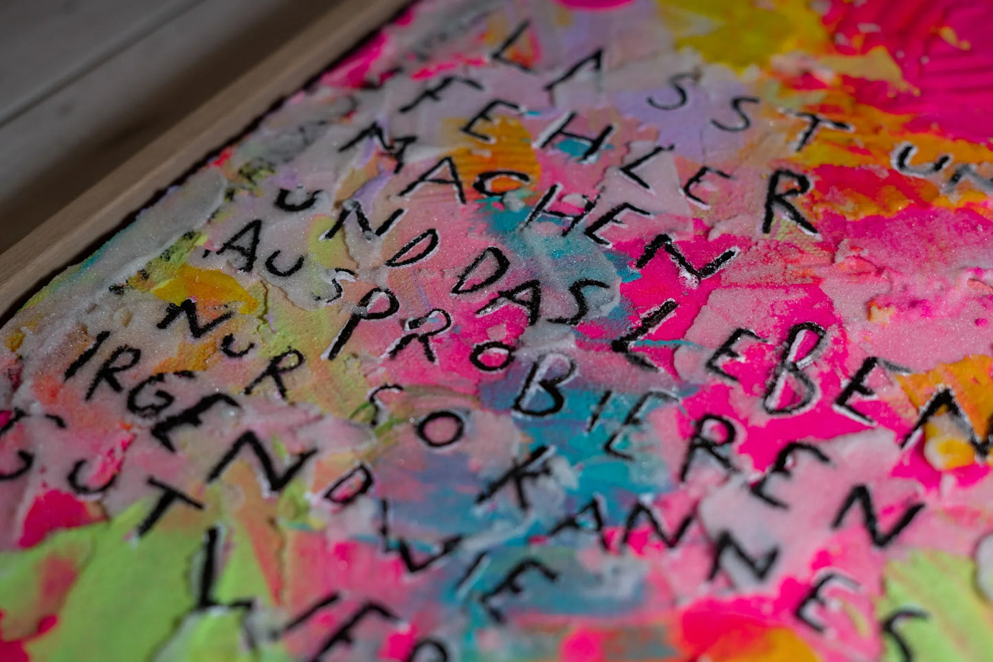 Lernhelfer ┃ Canvas ┃ORIGINAL ARTWORK - Natalie Irber