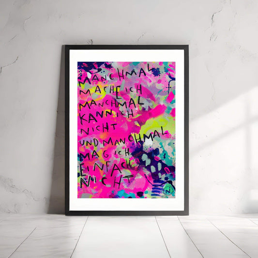 Manchmal┃Print┃ - Natalie Irber