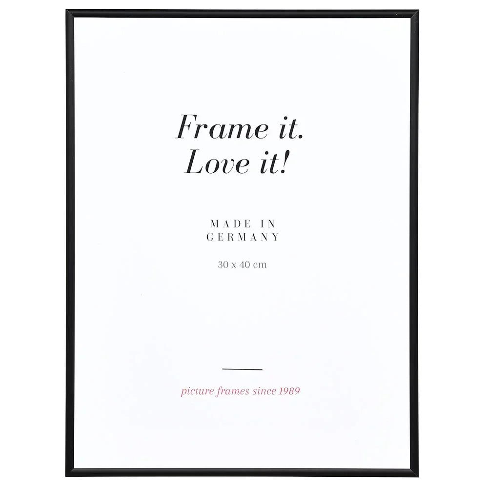 Bilderrahmen Aluminium Schwarz
