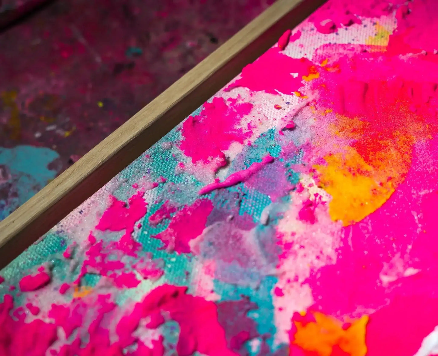 MitDir┃ Canvas ┃ORIGINAL ARTWORK - Natalie Irber
