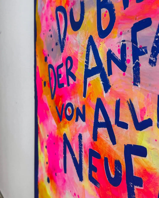 Neuanfang ┃ Canvas ┃ ORIGINAL ARTWORT - Natalie Irber
