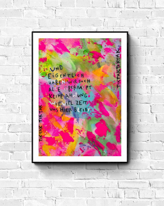 TIKTAK┃Print┃ - Natalie Irber