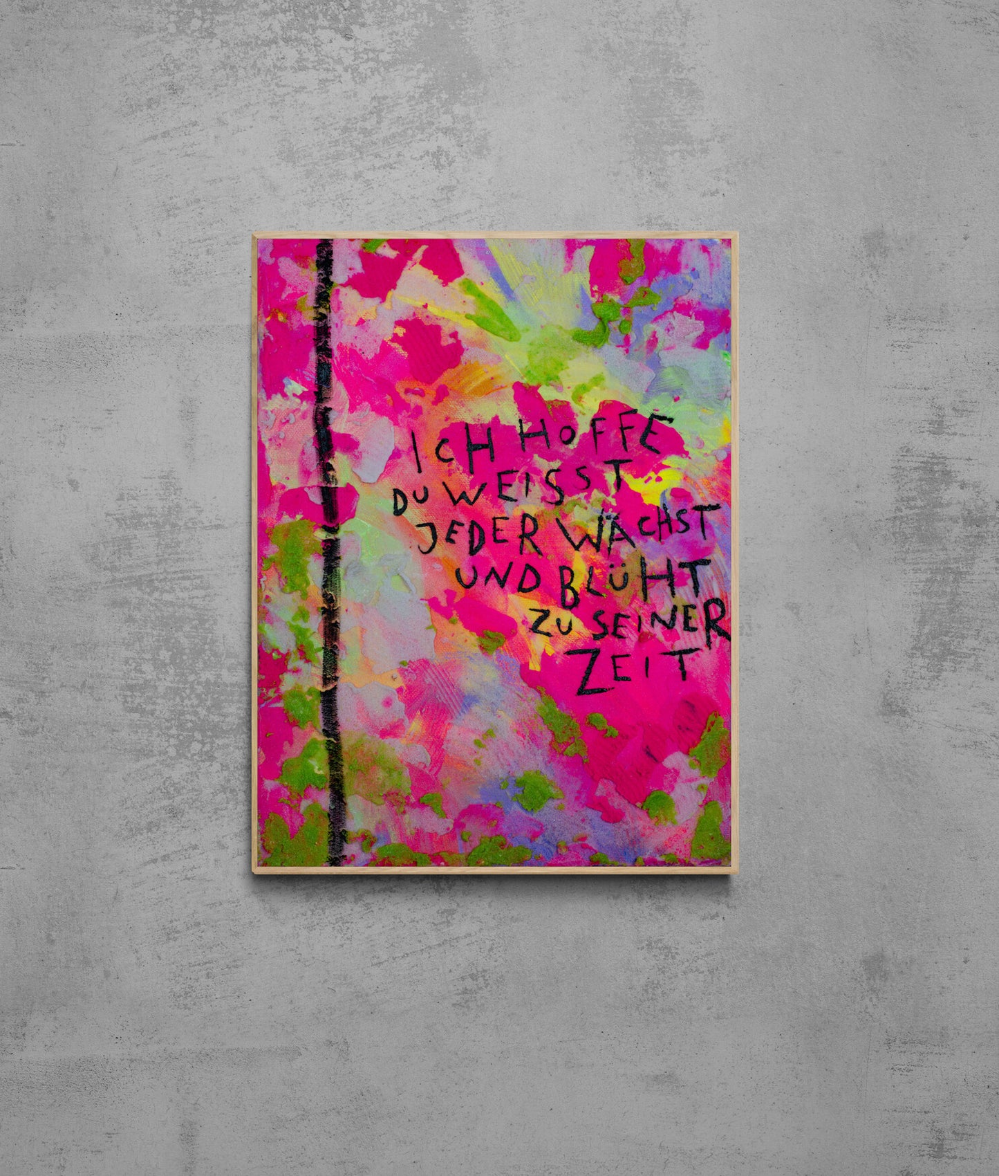 Wie die Blumen┃ Canvas ┃ORIGINAL ARTWORK - Natalie Irber