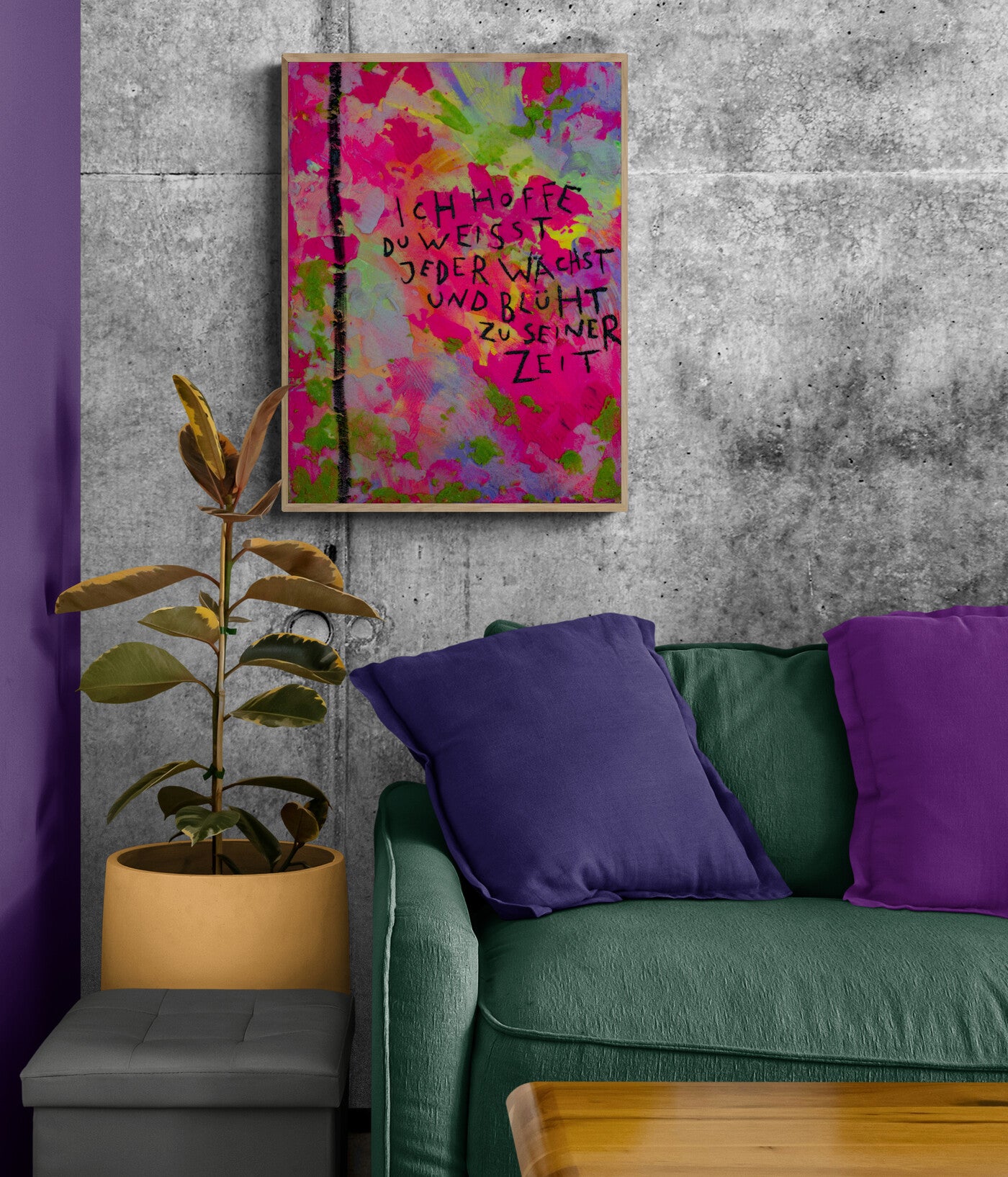 Wie die Blumen┃ Canvas ┃ORIGINAL ARTWORK - Natalie Irber