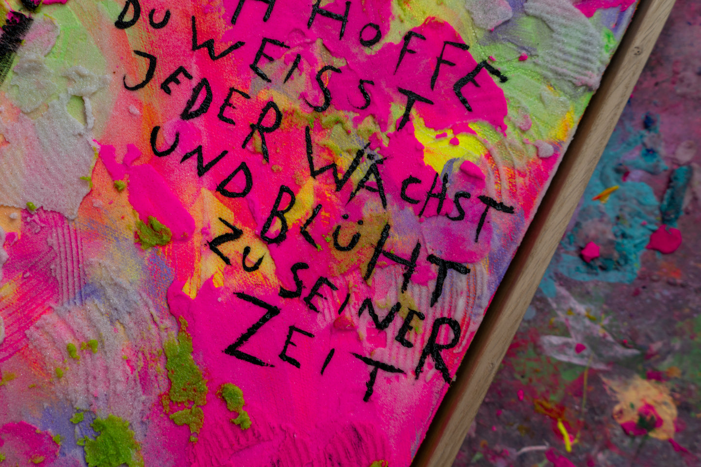 Wie die Blumen┃ Canvas ┃ORIGINAL ARTWORK - Natalie Irber
