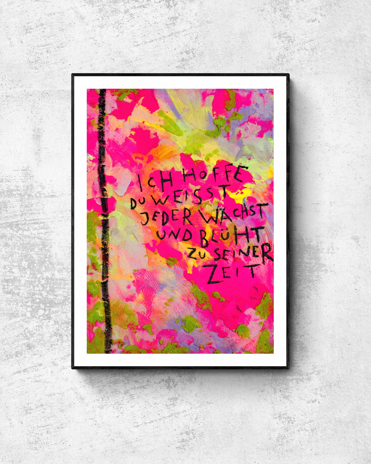 Wie die Blumen┃Print┃ - Natalie Irber