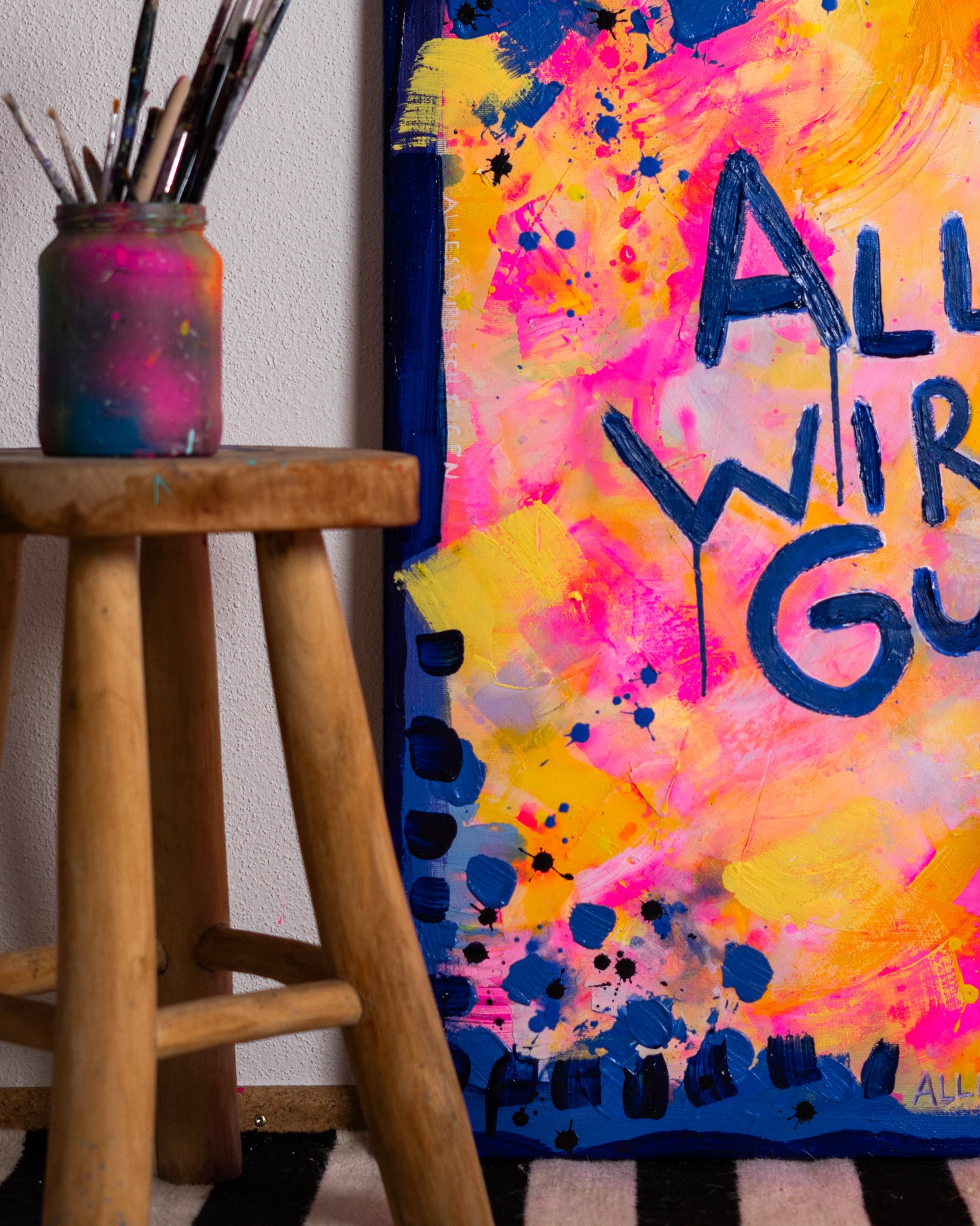 Alles wird gut ┃ Canvas ┃ ORIGINAL ARTWORT