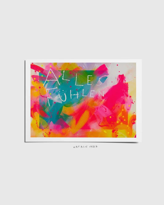AllesFühlen┃ Postkarte