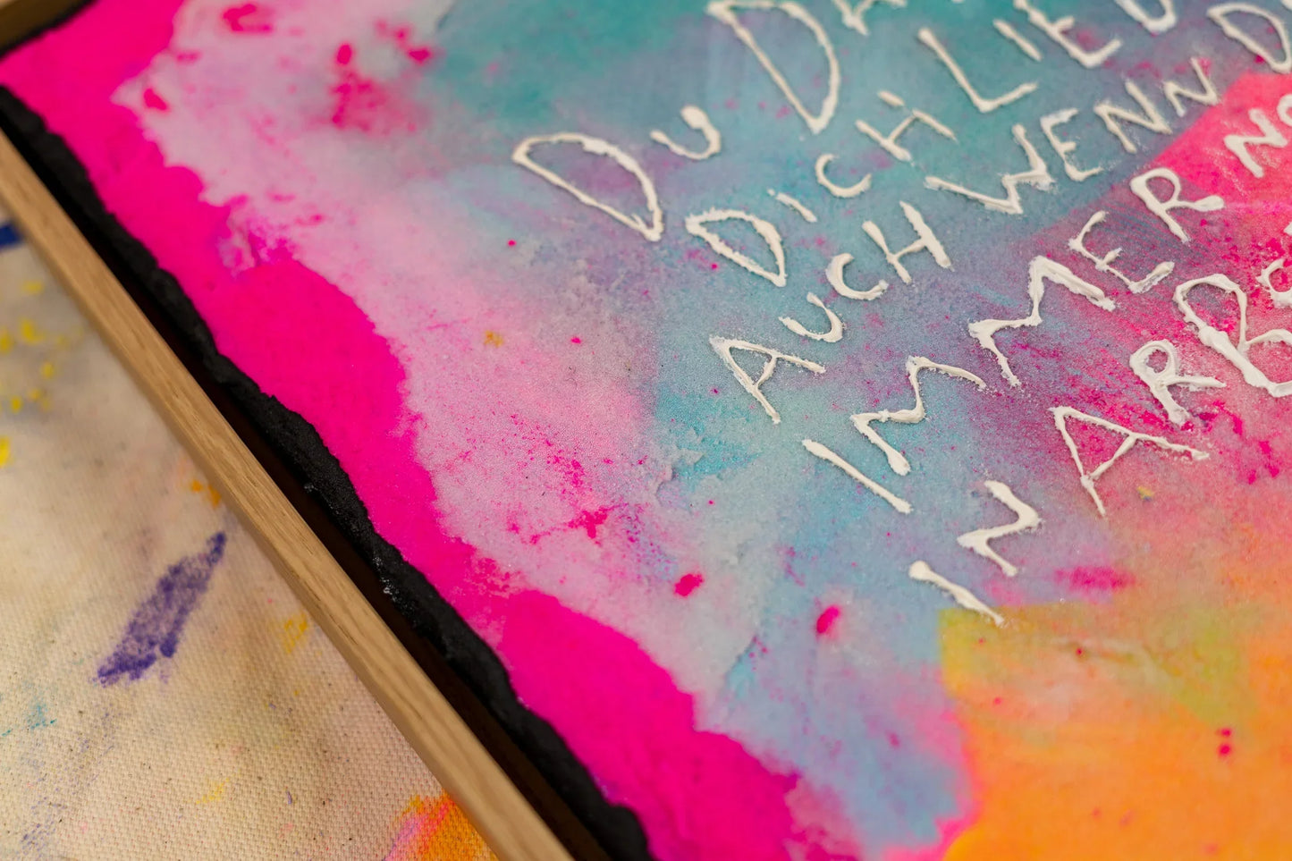 InArbeit┃ Canvas ┃ORIGINAL ARTWORK