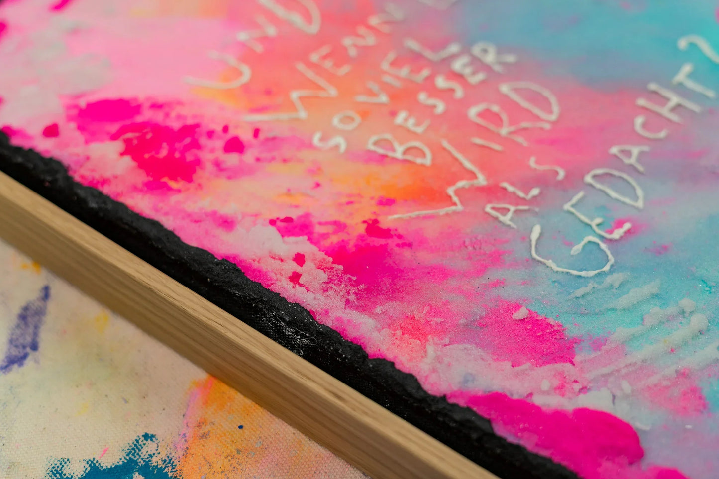 UndWas?┃ Canvas ┃ORIGINAL ARTWORK