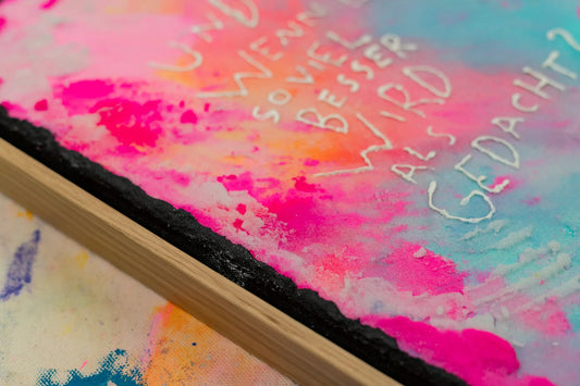 UndWas?┃ Canvas ┃ORIGINAL ARTWORK