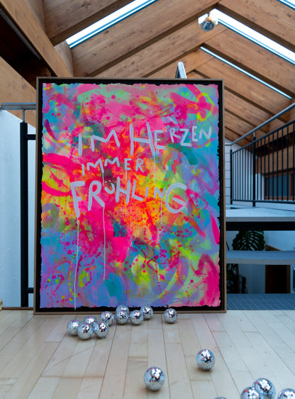 Frühling ┃ Canvas ┃ ORIGINAL ARTWORT