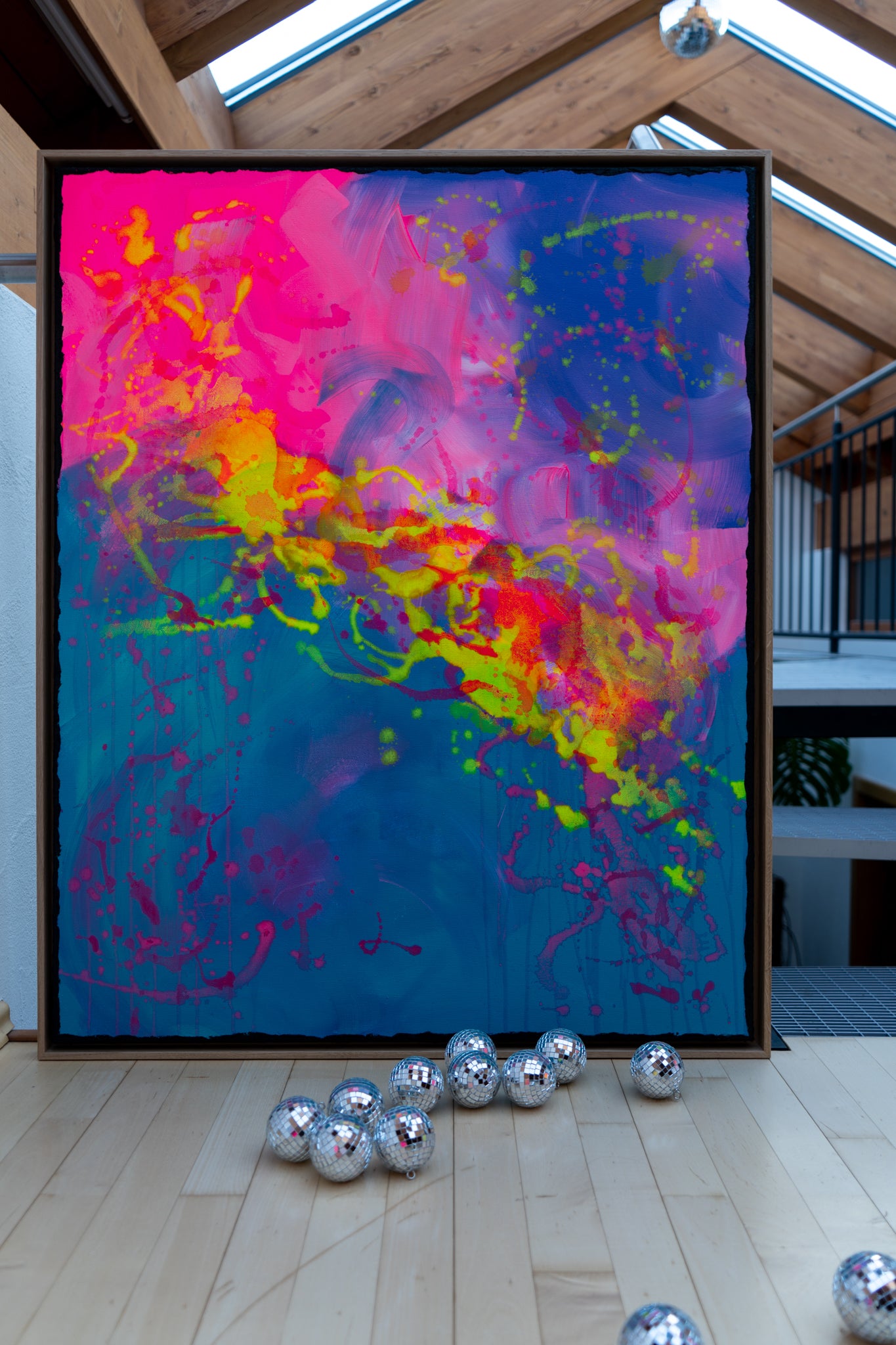 Die liegende 8 ┃ Canvas ┃ ORIGINAL ARTWORT
