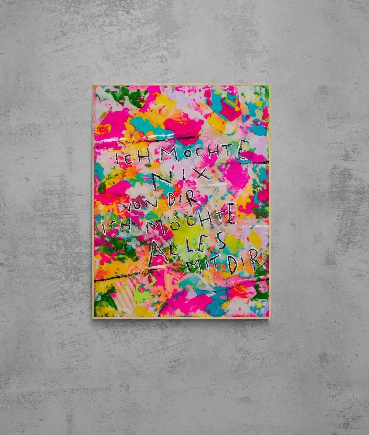 Alles oder nix ┃ Canvas ┃ORIGINAL ARTWORK - Natalie Irber