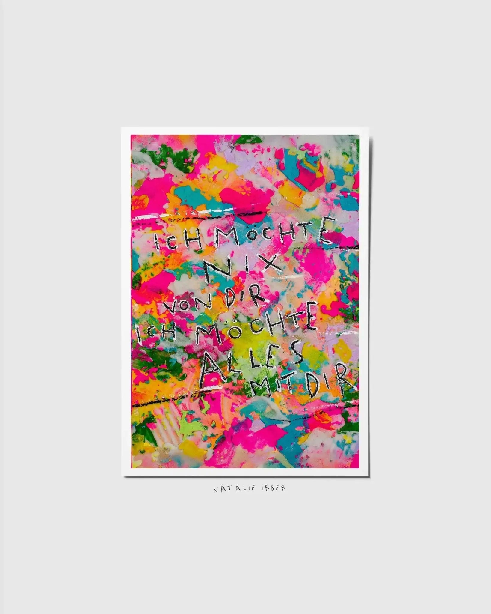 Alles oder Nix┃ Postkarte - Natalie Irber