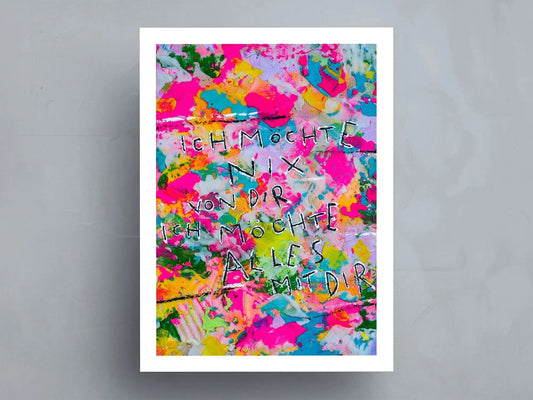 Alles oder Nix┃Print┃ - Natalie Irber