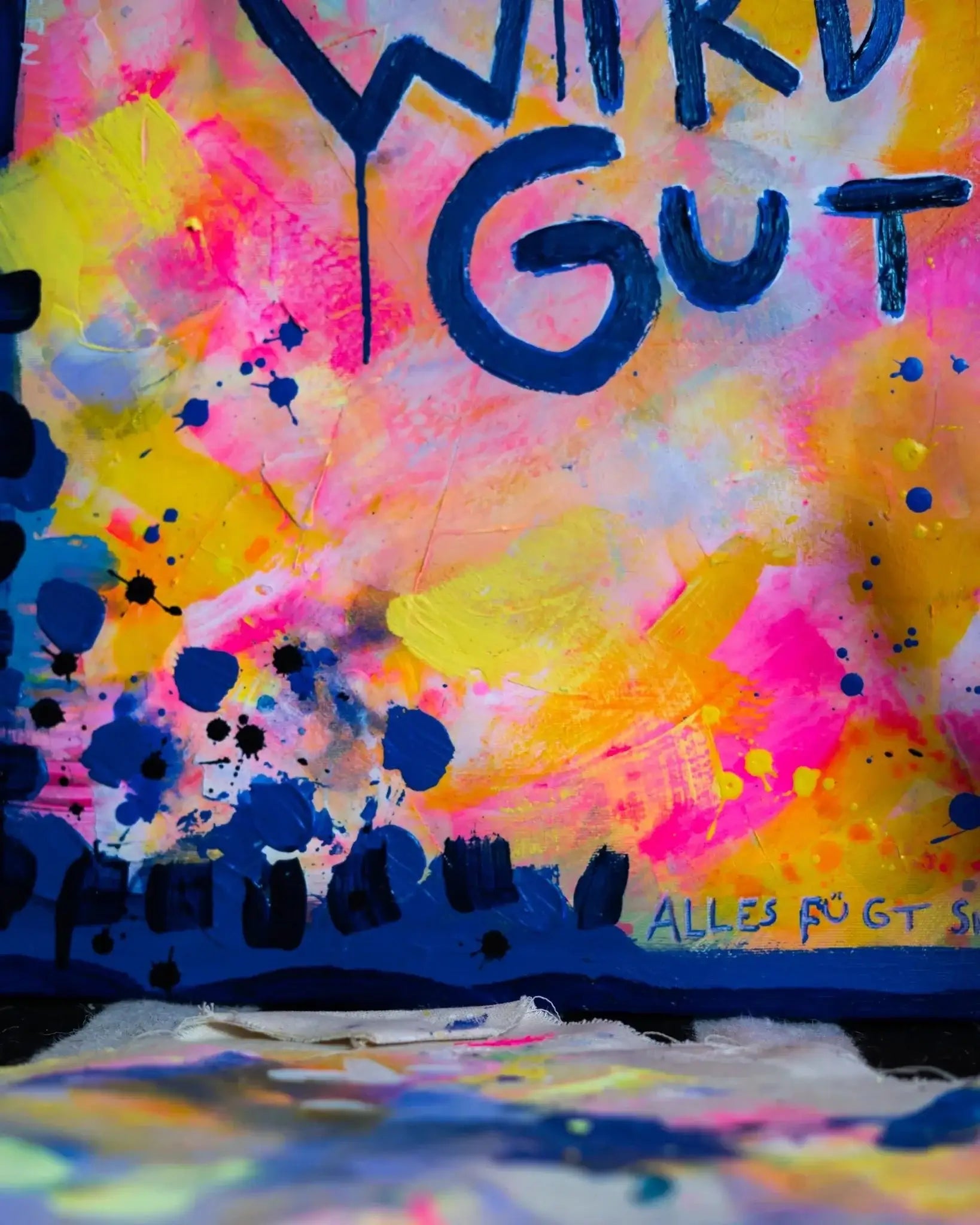 Alles wird gut ┃ Canvas ┃ ORIGINAL ARTWORT - Natalie Irber