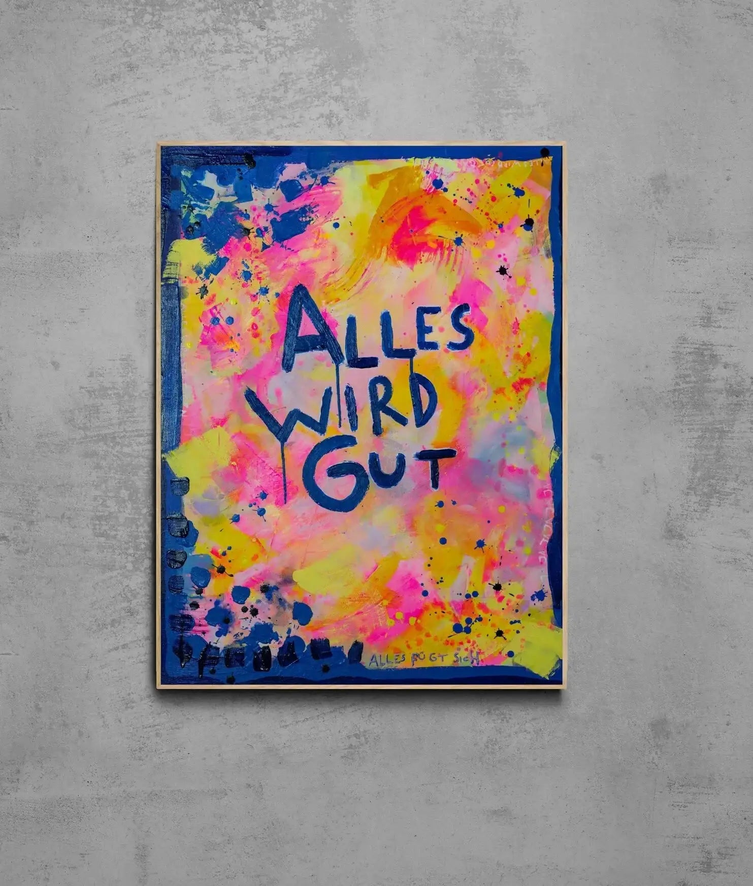 Alles wird gut ┃ Canvas ┃ ORIGINAL ARTWORT - Natalie Irber