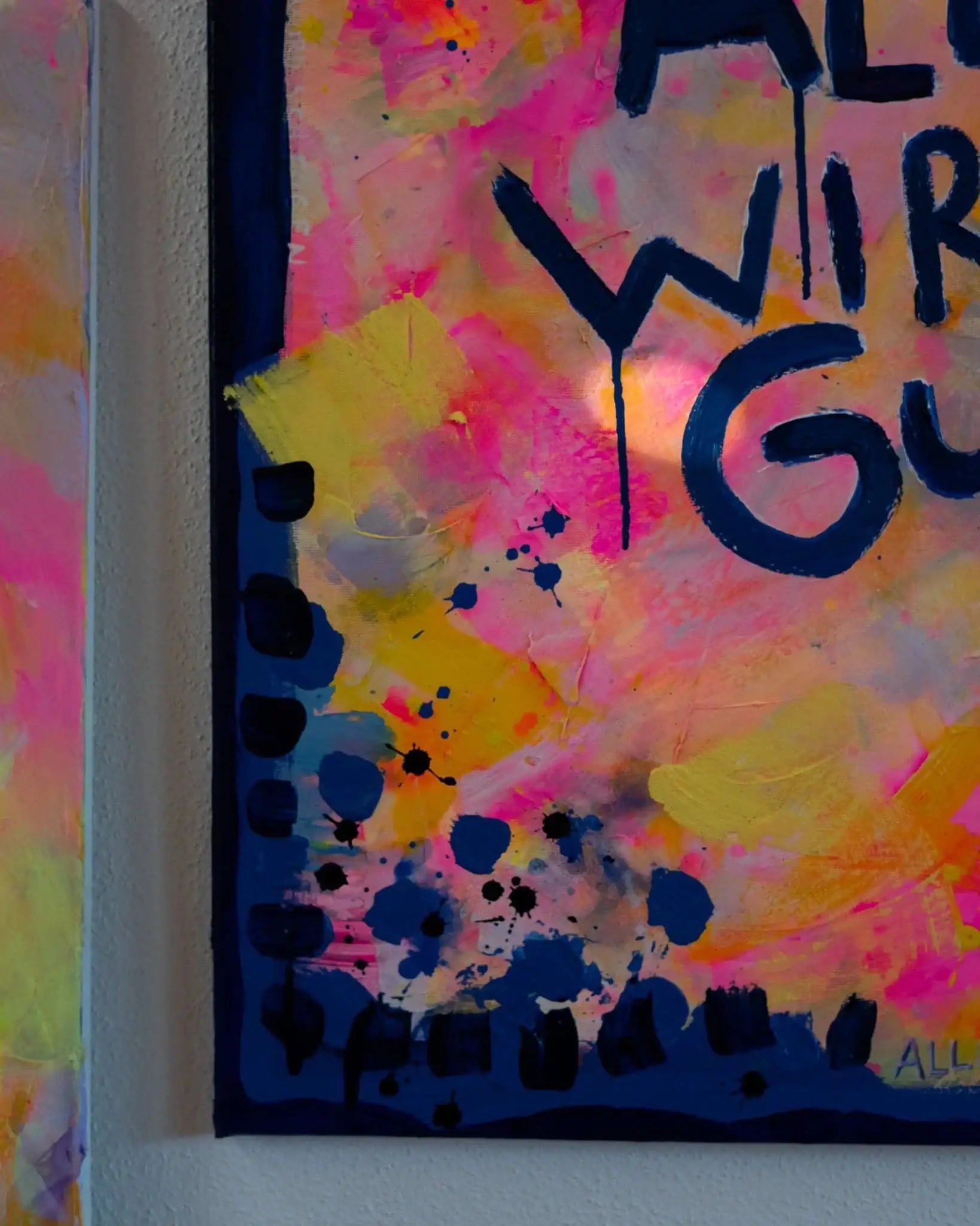 Alles wird gut ┃ Canvas ┃ ORIGINAL ARTWORT - Natalie Irber