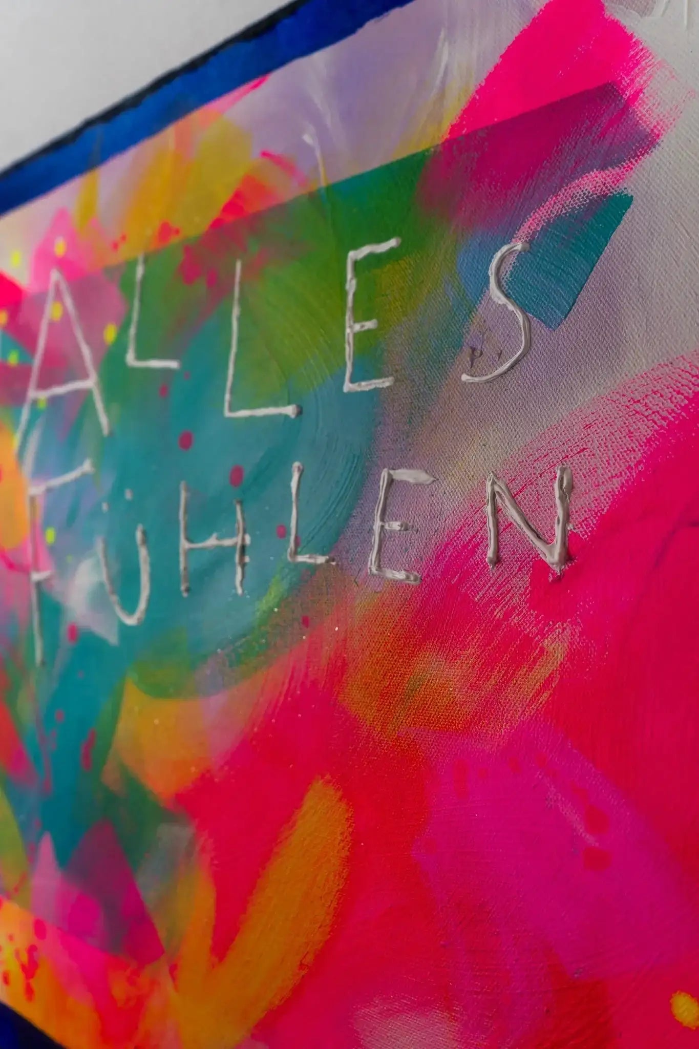 AllesFühlen┃ Canvas ┃ORIGINAL ARTWORK - Natalie Irber