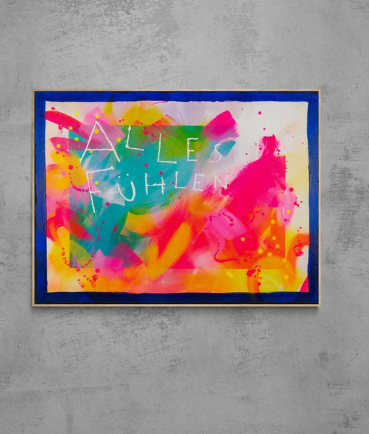 AllesFühlen┃ Canvas ┃ORIGINAL ARTWORK - Natalie Irber