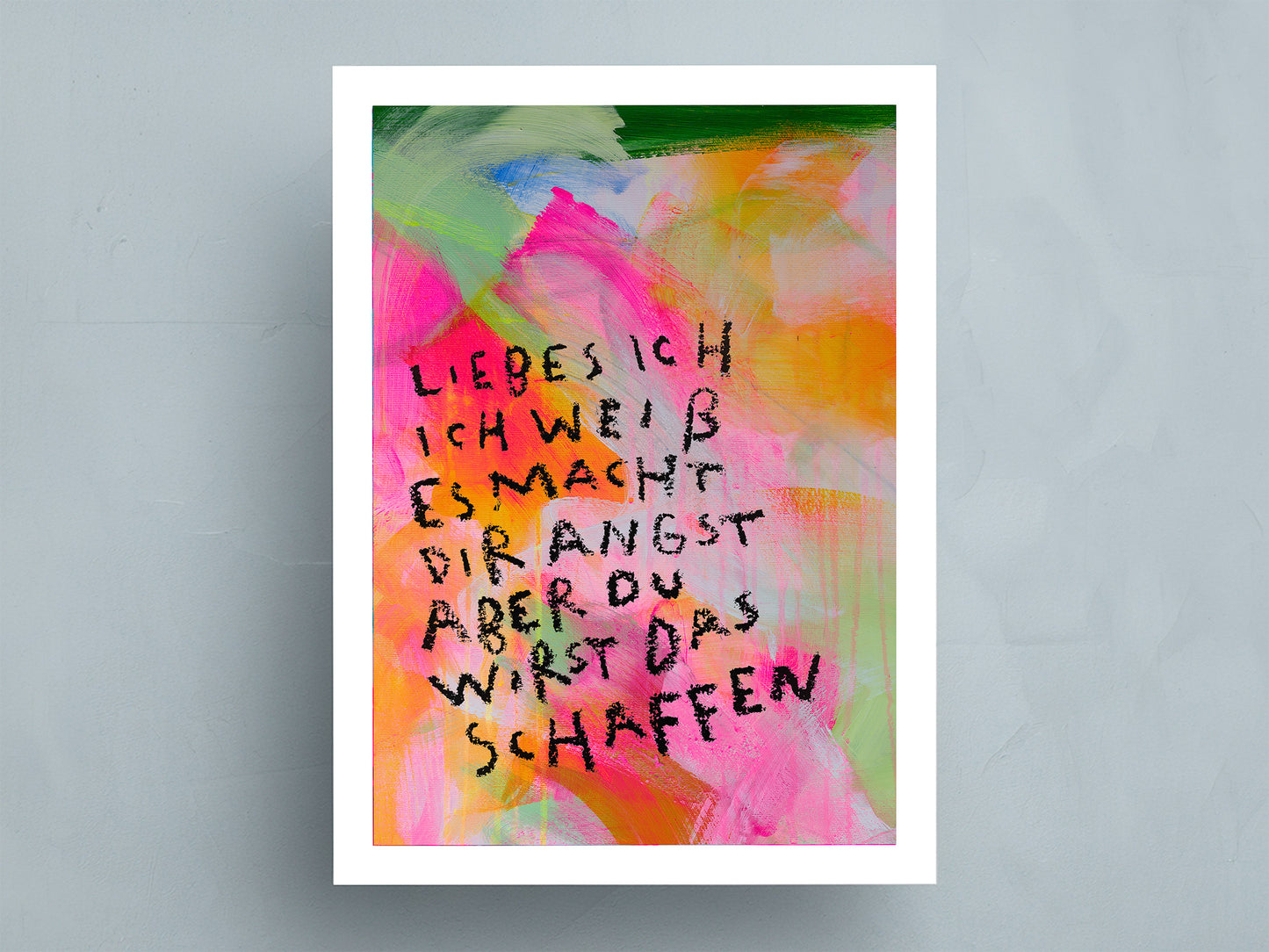 AusAngstWirdMut┃Print┃