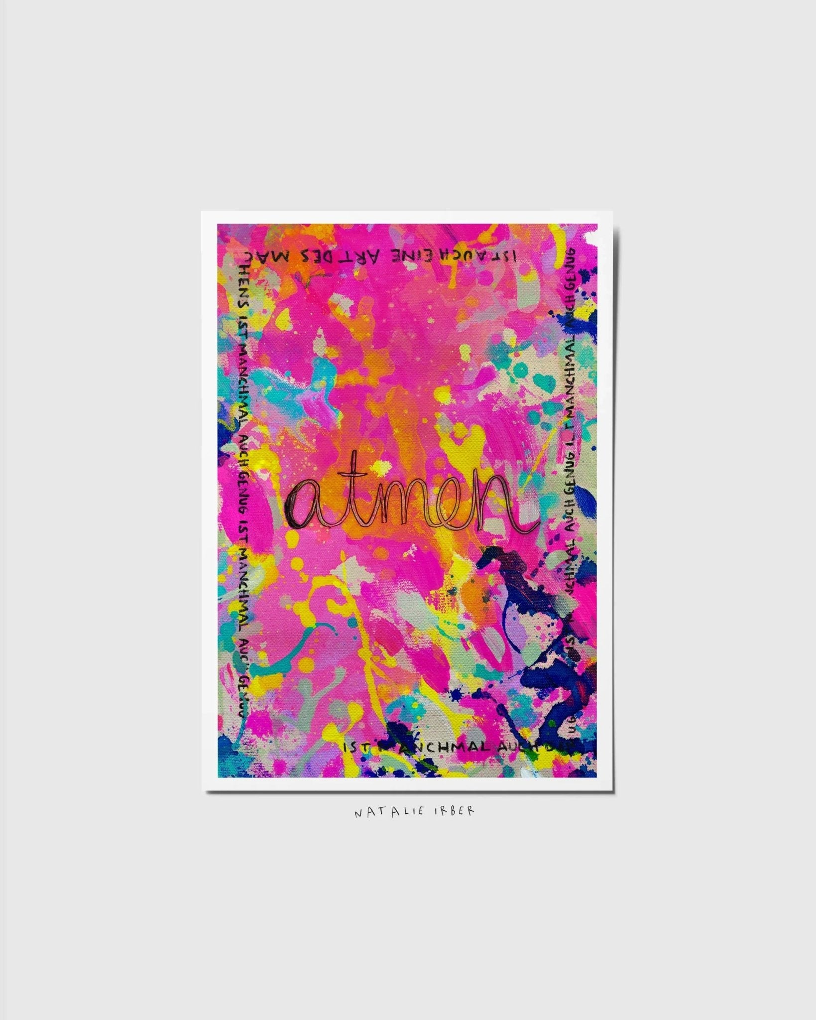 Atme ┃ Postkarte - Natalie Irber