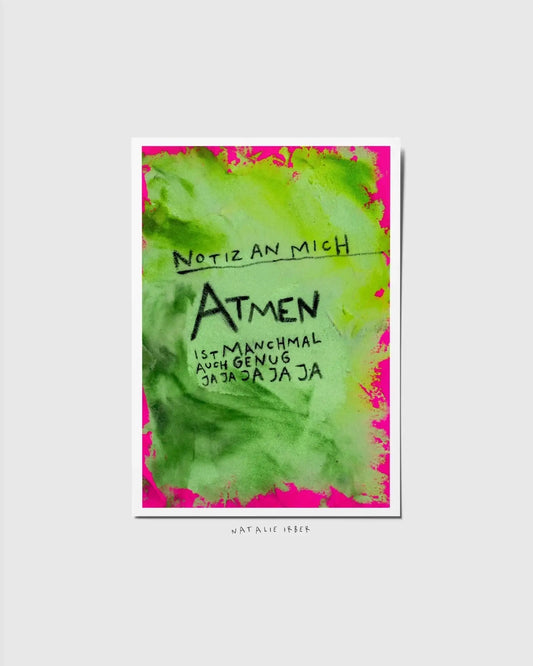 Atme2.0┃ Postkarte - Natalie Irber