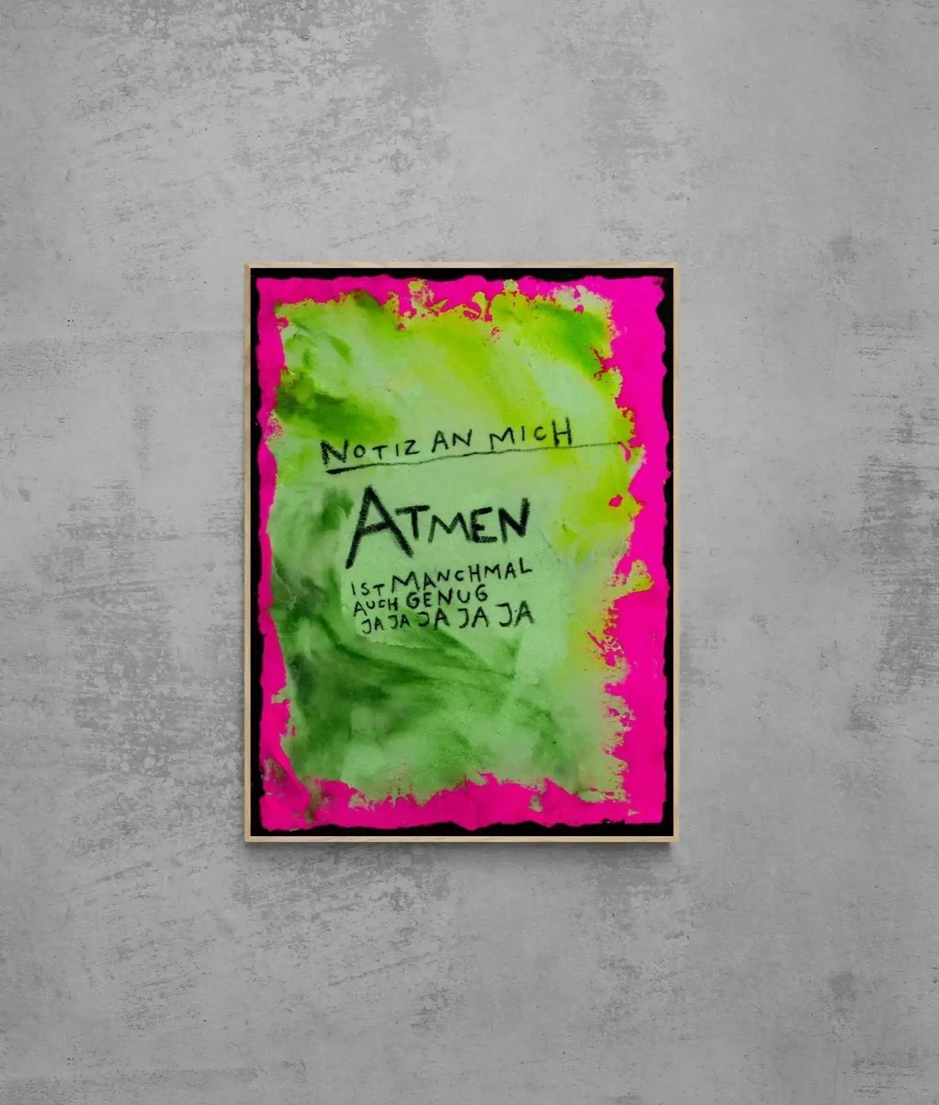 Atmen┃ Canvas ┃ORIGINAL ARTWORK - Natalie Irber