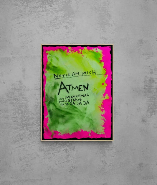 Atmen┃ Canvas ┃ORIGINAL ARTWORK - Natalie Irber